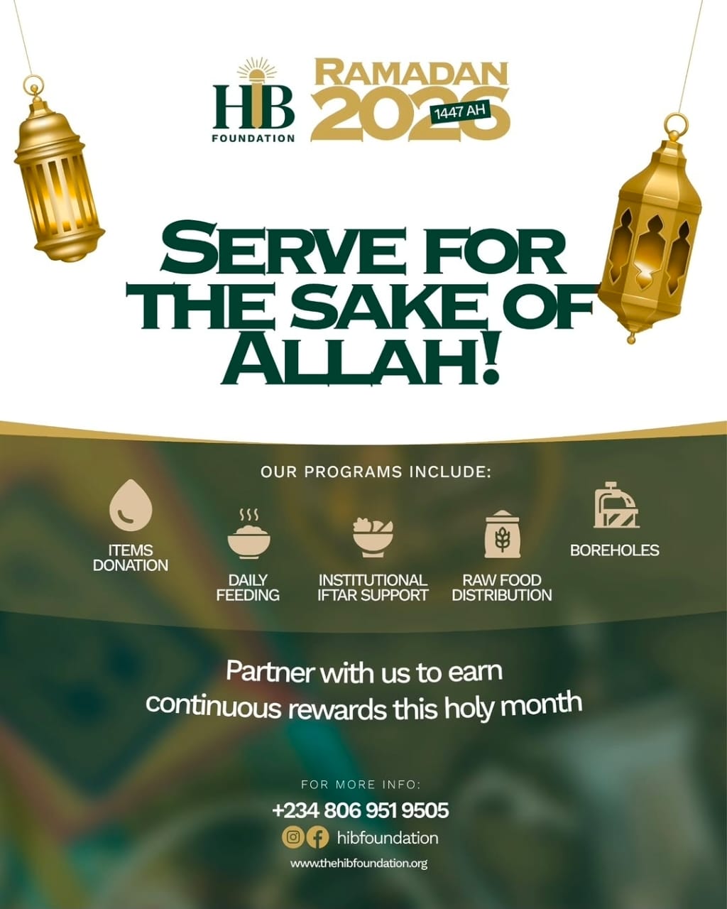 Ramadan flyer 2026